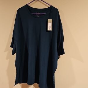 Goodfellow & Co Men's Big & Tall Short Sleeve Tee In Thunderbolt Blue. 5xl. Nwt.